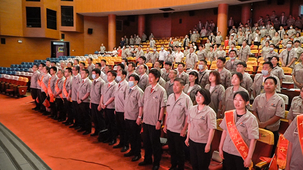 奋斗百年路  起航新征程 承德苏垦银河党委召开庆祝中国共产党建党100周年 暨七一表彰大会